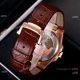 Best Copy Patek Philippe Nautilus 40mm Watches Rose Gold Brown Leather Band (7)_th.jpg